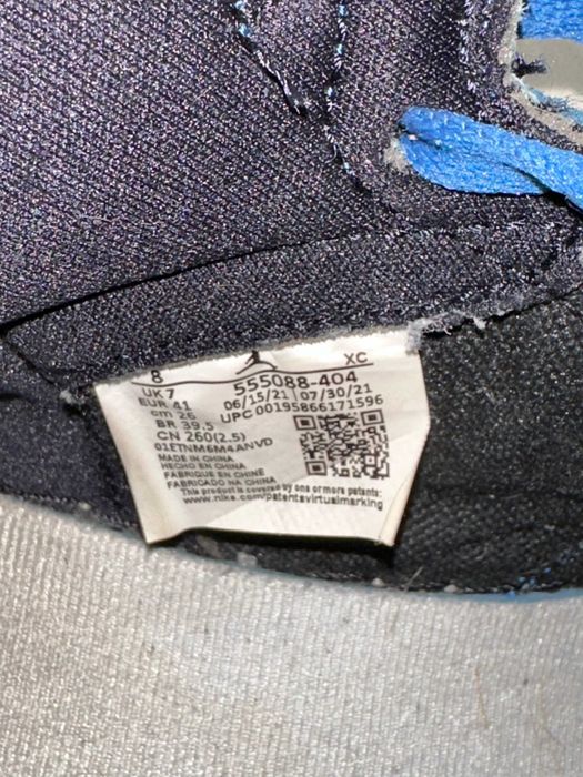 Кросівки Nike Air Jordan 1 Retro High OG Dark Marina Blue