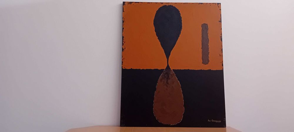 Pintura Original Acrilico sobre Tela Ana Gonçalves 100 x 81 cm
