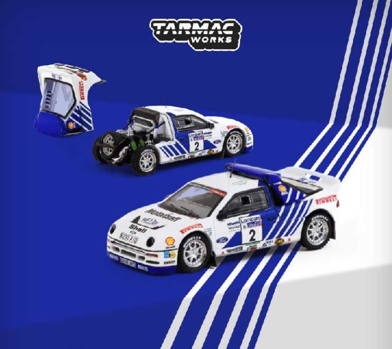 Tarmac Works 1/64 Ford RS200 RAC 1986