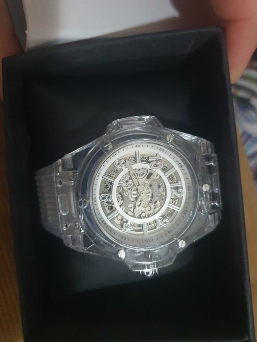 Relógio Onola mecânico novo unisexo