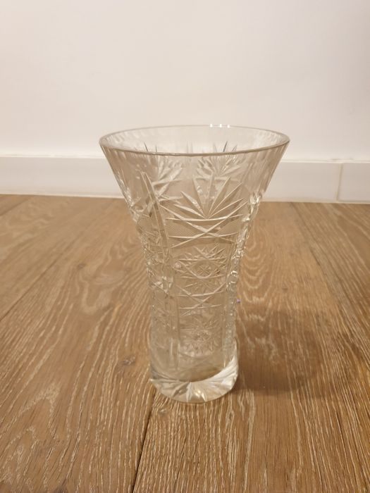 Wazon kryształowy PRL