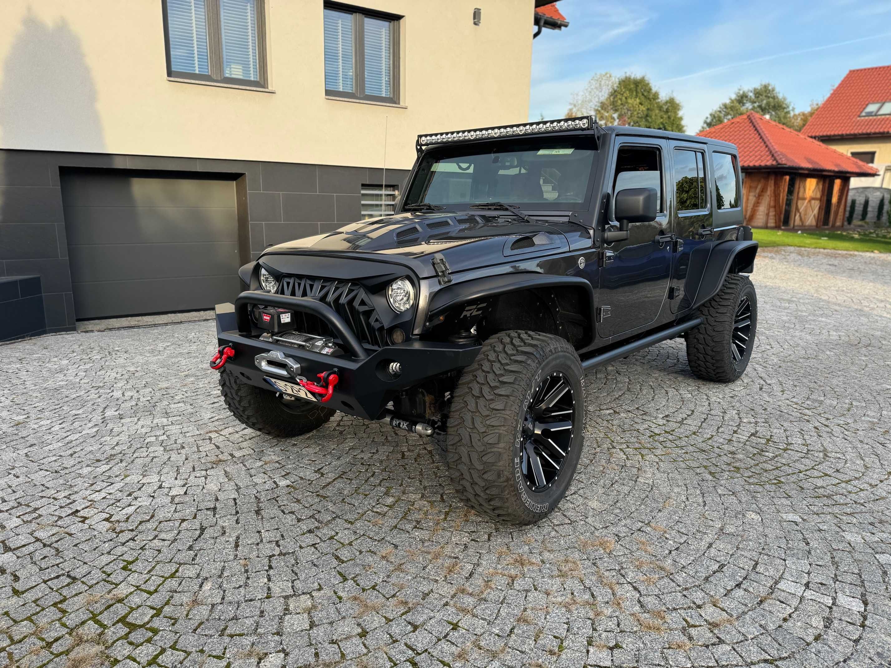 Jeep Wrangler Unlimited Rubicon 3,6 JK - Doinwestowany, super stan!!