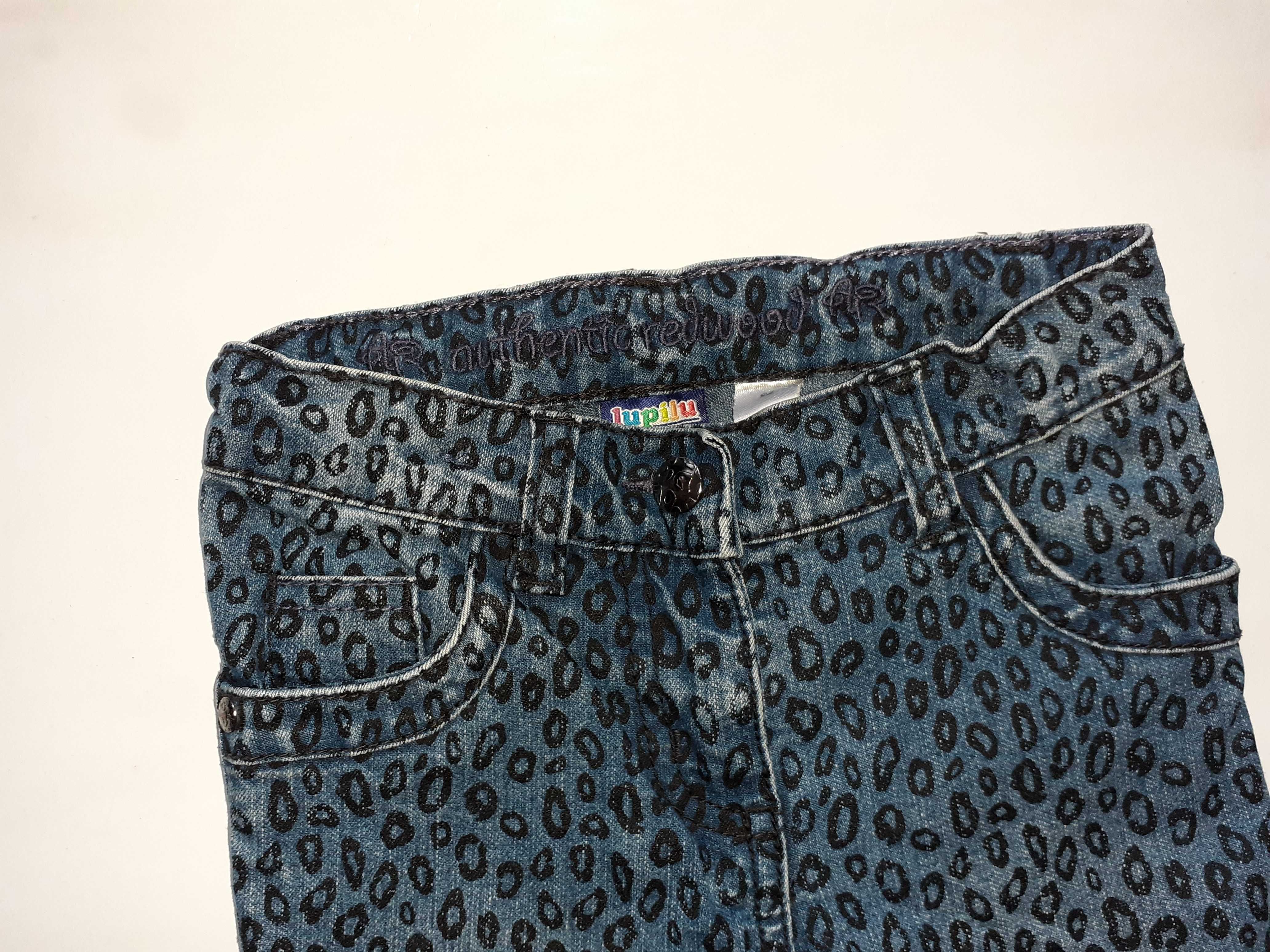 Spodnie dziewczęce - jeans - r. 92