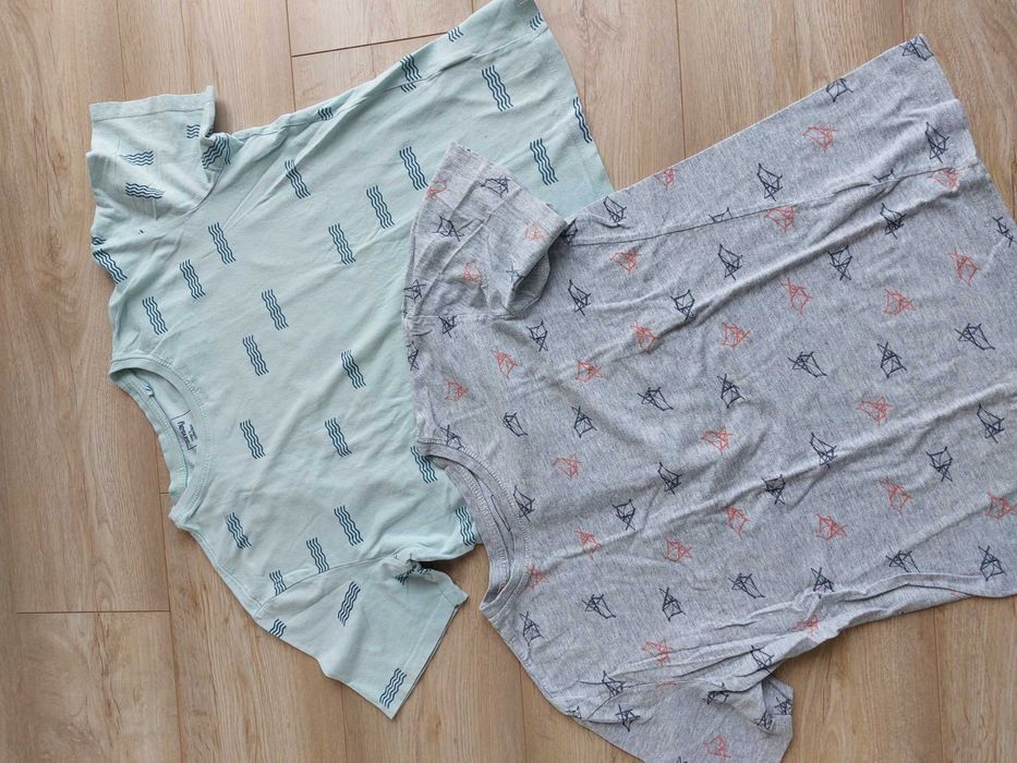 R.170 2 koszulki letnie młodzieżowe Sinsay