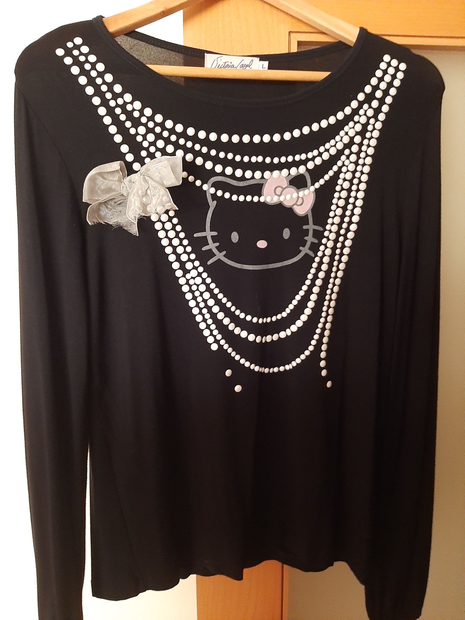 Sweat camisola hello kitty da marca victoria casal tam-L