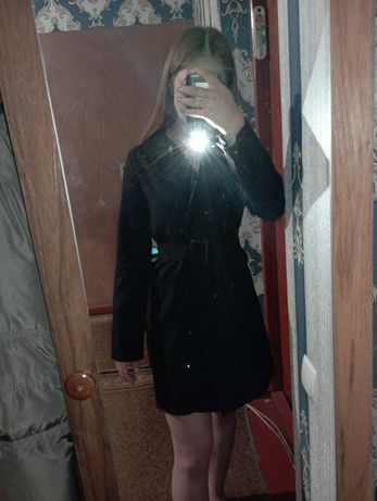 Чорна сукня-піджак