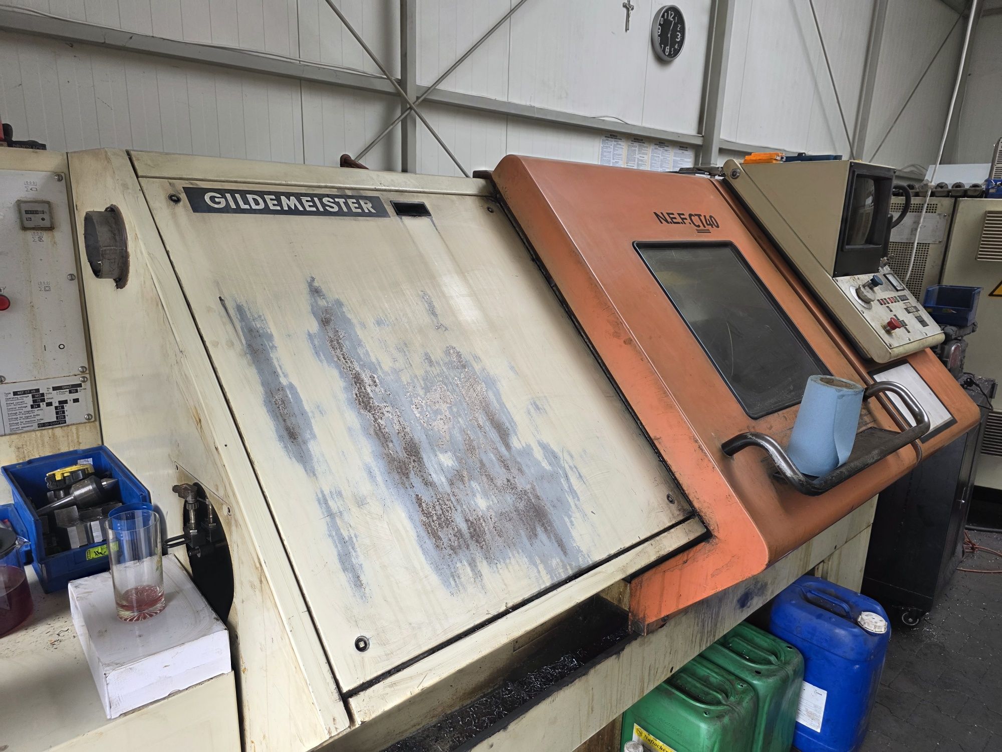 Tokarka cnc gildemaister ct 40 cena bez nego