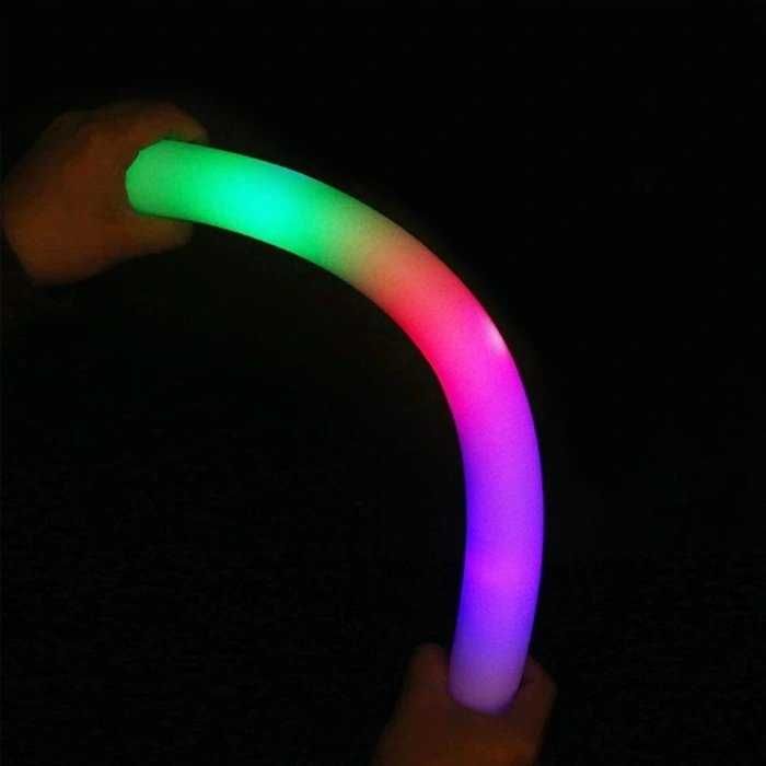 10x pałka piankowa świecąca led świetlna party