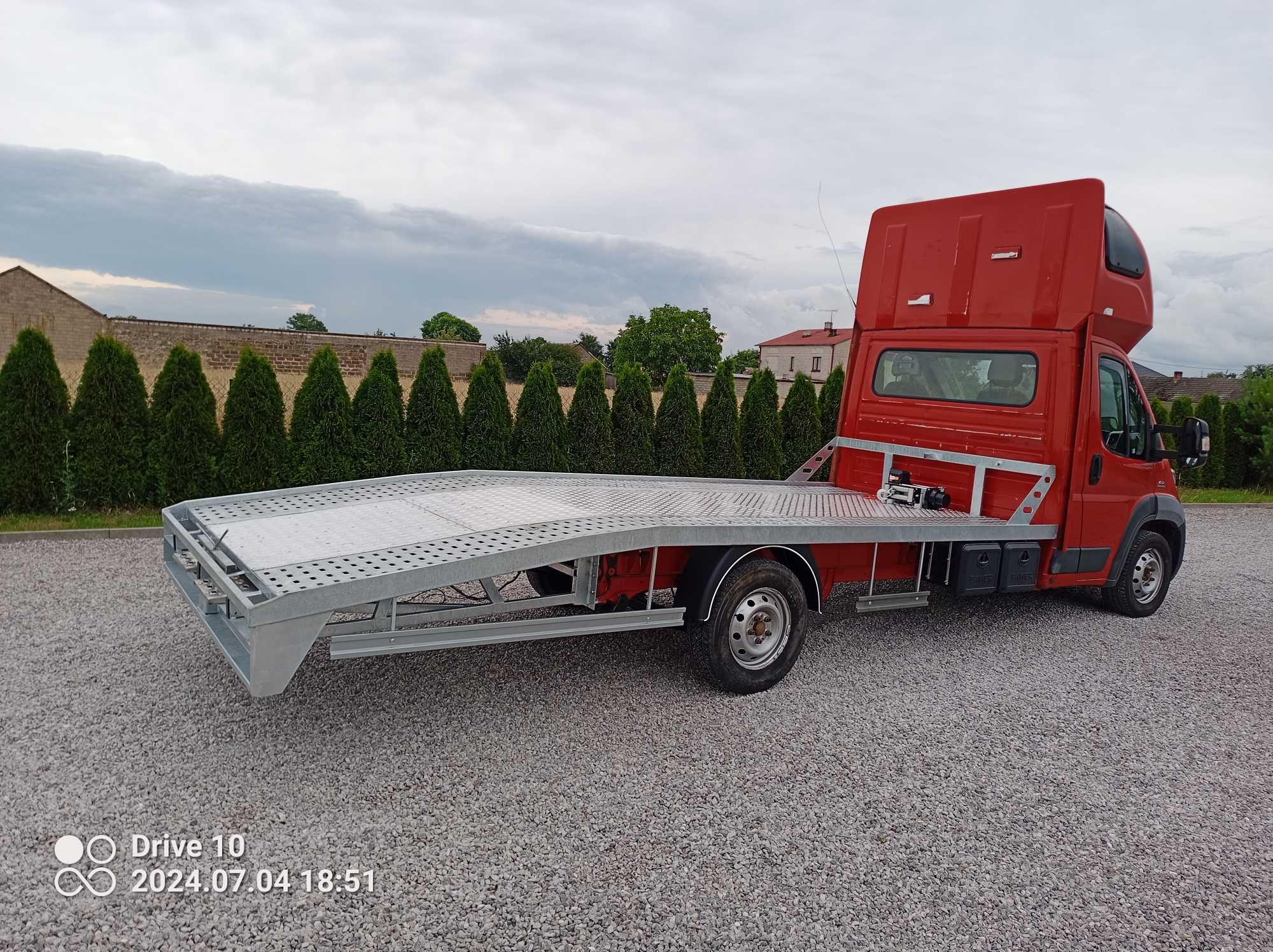 Zabudowa nowy najazd fiat ducato citroen jumper boxer ok 510 cm