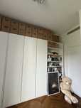 Zestaw mebli IKEA – szafy + regał – 3 metry szerokości – biał