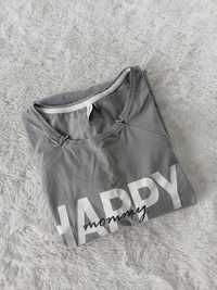Koszula ciążowa S do karmienia Happy Mommy + podkłady ginekologiczne