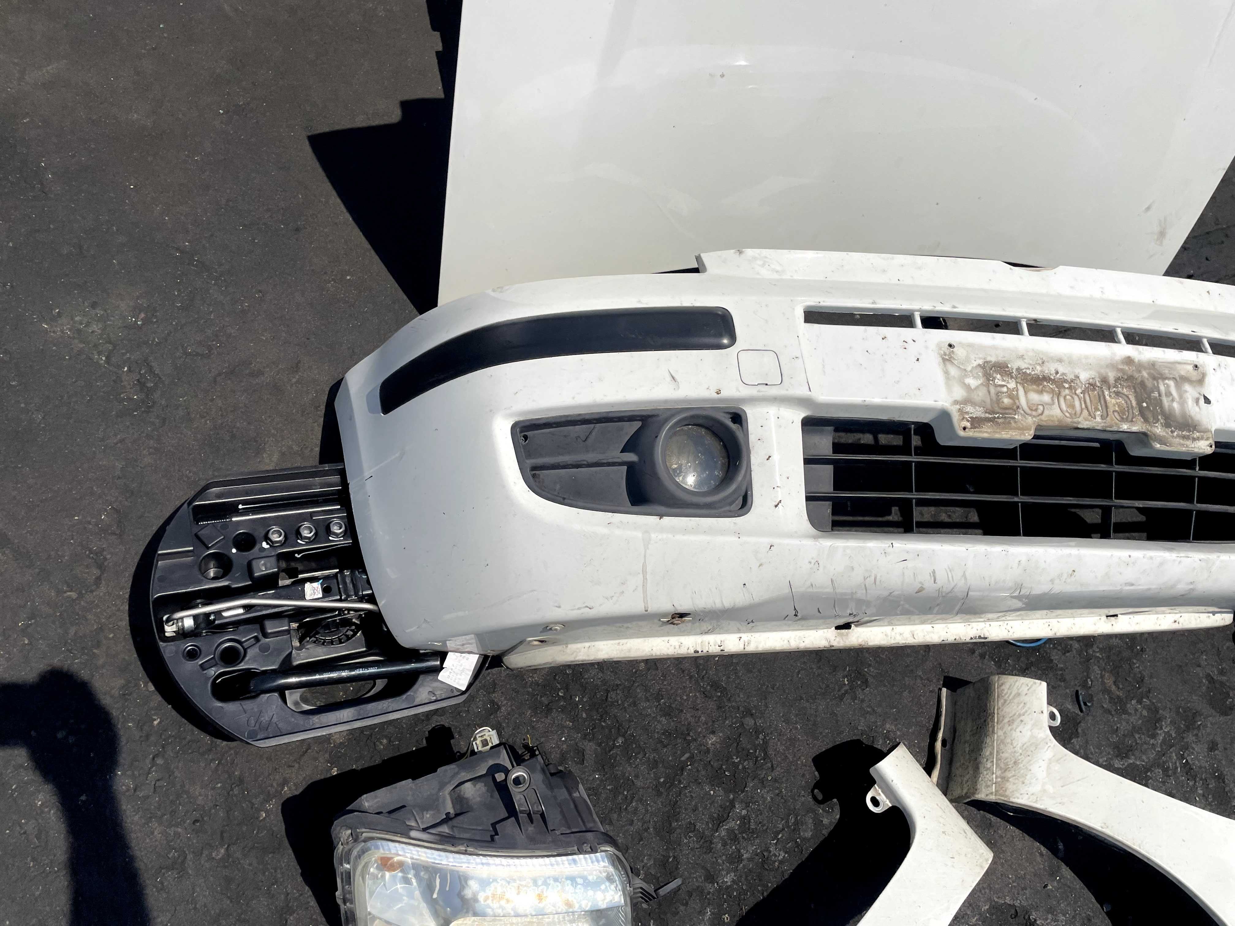 Fiat Panda II lift KPL przód maska zderzak lampy eur błotniki pas prze