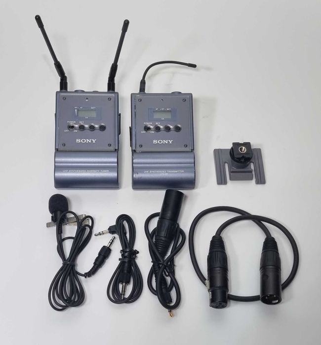 Transmissor UHF  SONY UTX-B1 & Sony URX-P1