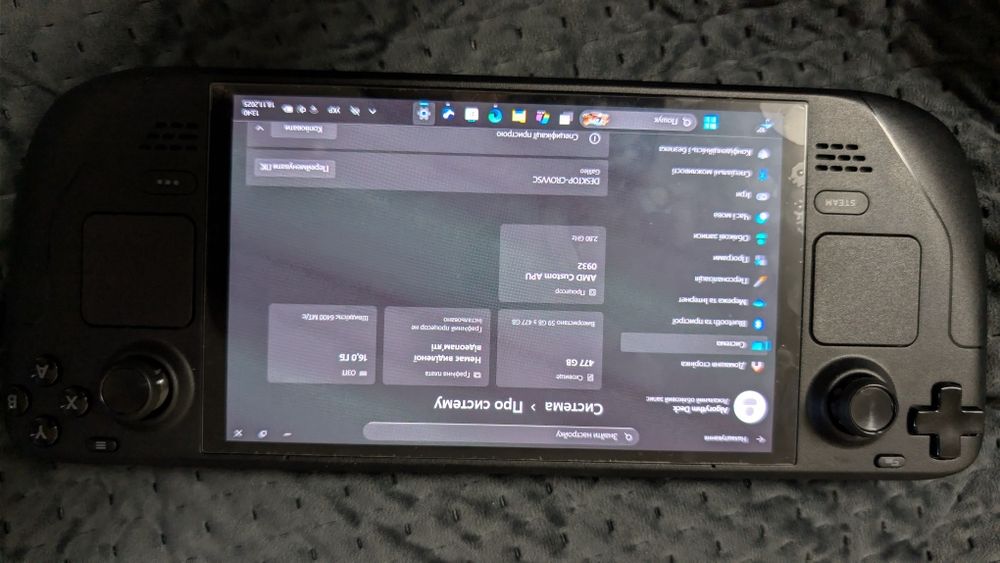 Steam Deck Oled 512 GB повний комплект Windows 11