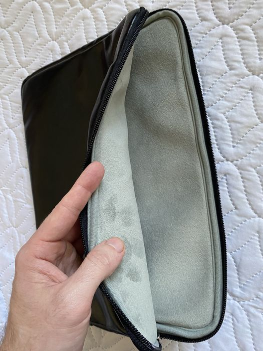 Новая кожаная сумка чехол для макбука или ноутбука Macbook air pro