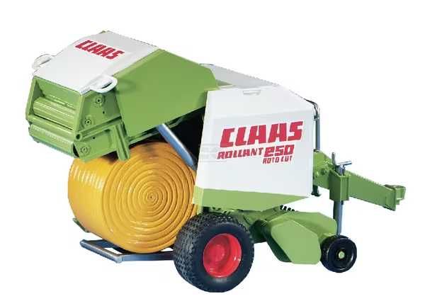 BRUDER zabawka Prasa rolująca Claas Rollant 250 - 02121 - Oryginalny