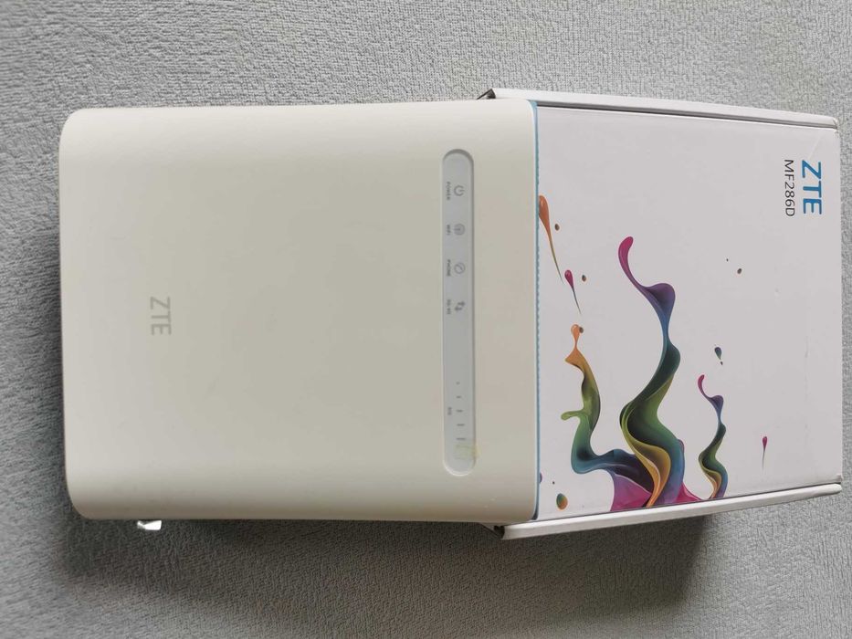 Router modem WiFi ZTE MF286D 4G LTE 600 Mb/s – obsługa SIM + 2 anteny