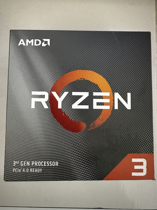 Процесор + кулер AMD Ryzen 3 3100 4 cores 8 threads 3.9Ghz max
