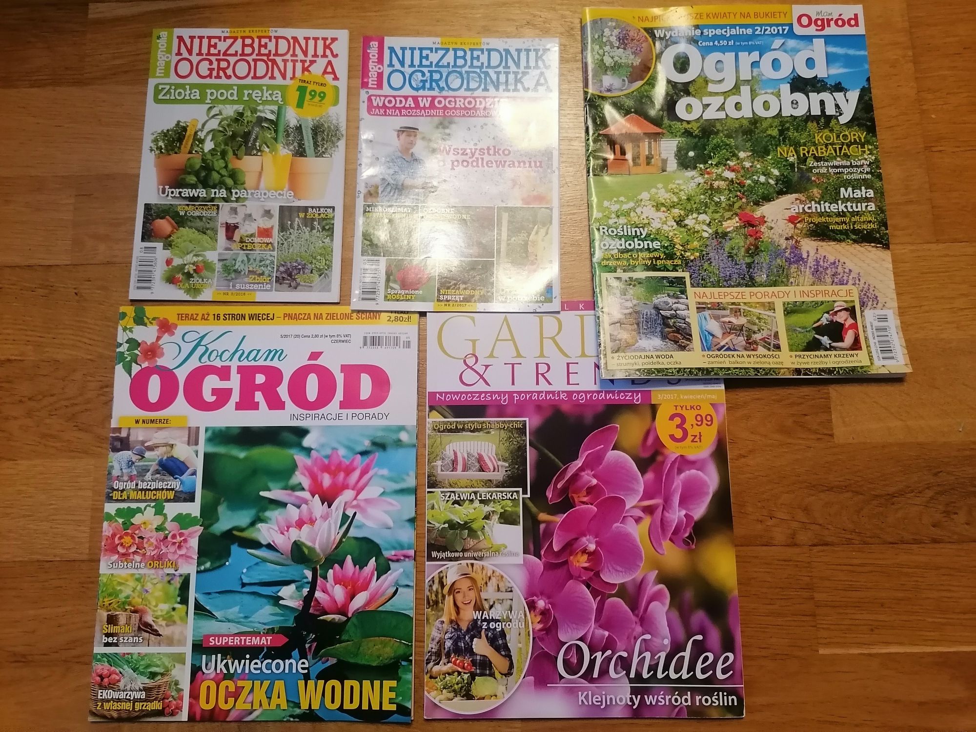 Kocham Ogród Niezbędnik Ogrodnika czasopisma gazety
