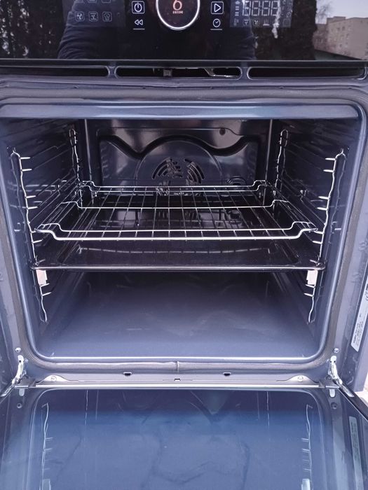 Вбудована духовка духова шафа Вірпул Whirlpool 6 Sense піроліз чорна