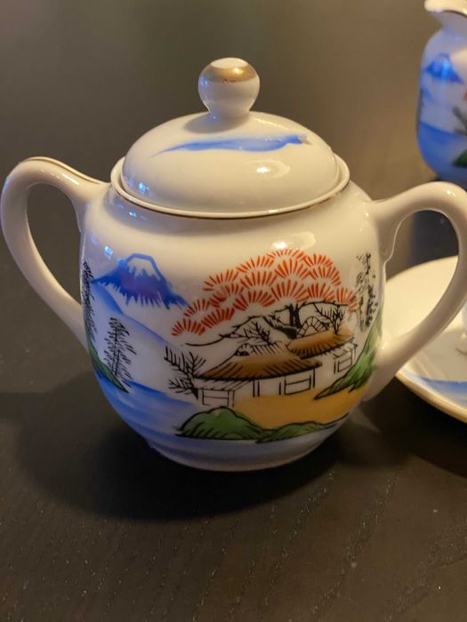 Serviço de chá/café em porcelana fina chinesa Ritz China