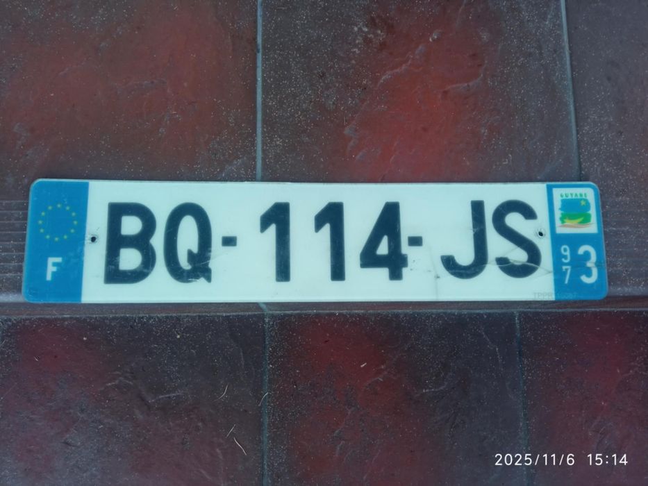 Tablica rejestracyjna