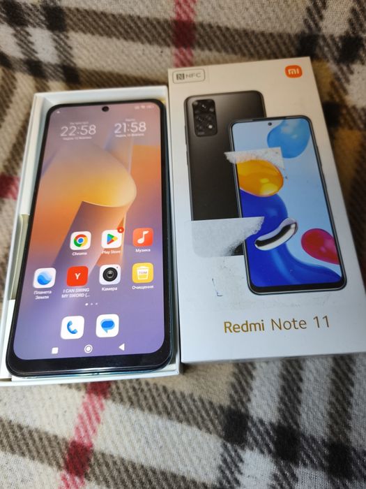 Телефон Xiaomi Redmi note 11 star blue 6/128gb