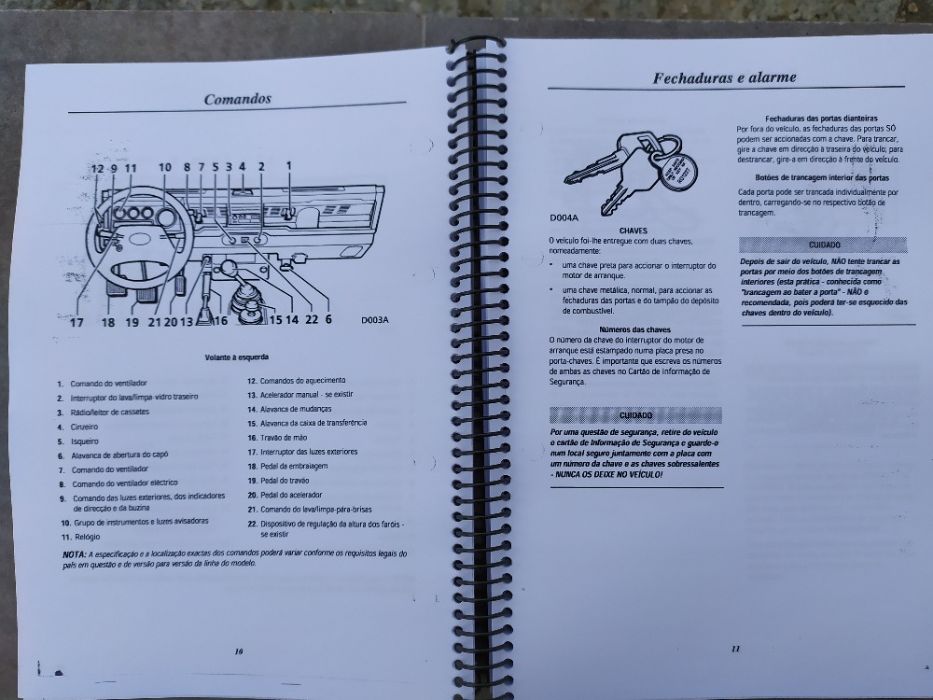 Land Rover Defender td5-Manual original português