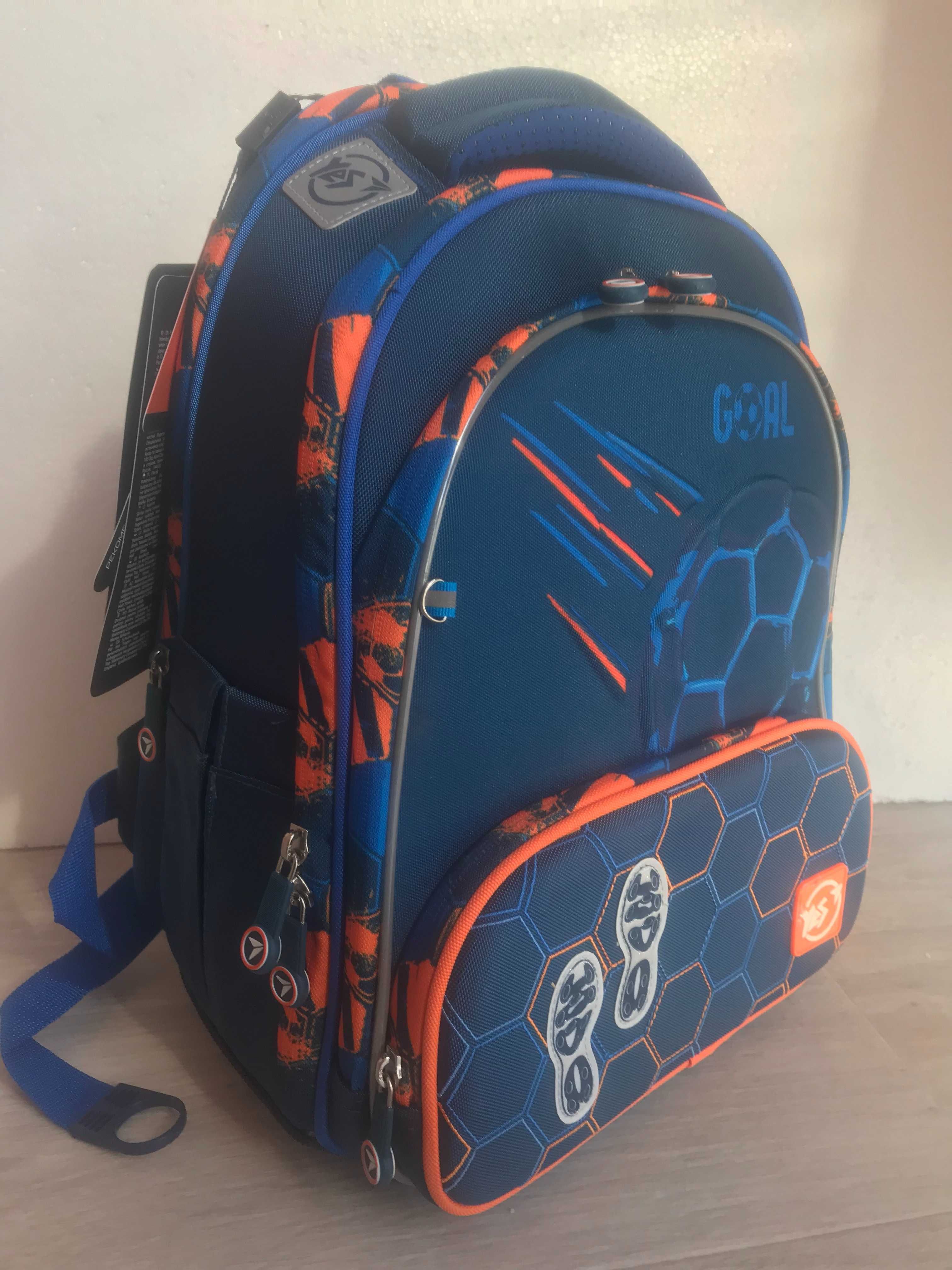 Новий Вмісткий якісний ортопедичний рюкзак шкільний YES