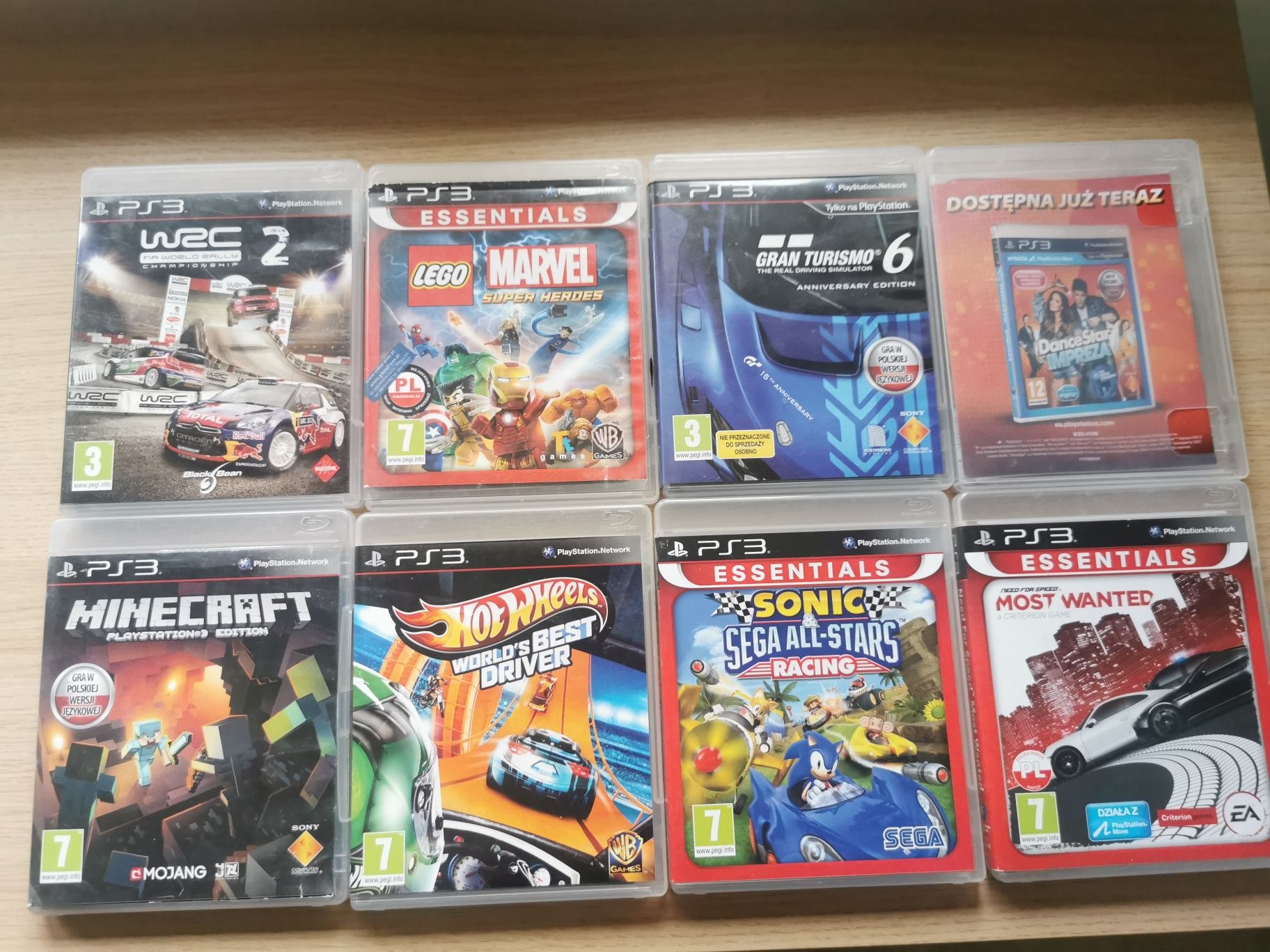 Konsola PS 3 gry