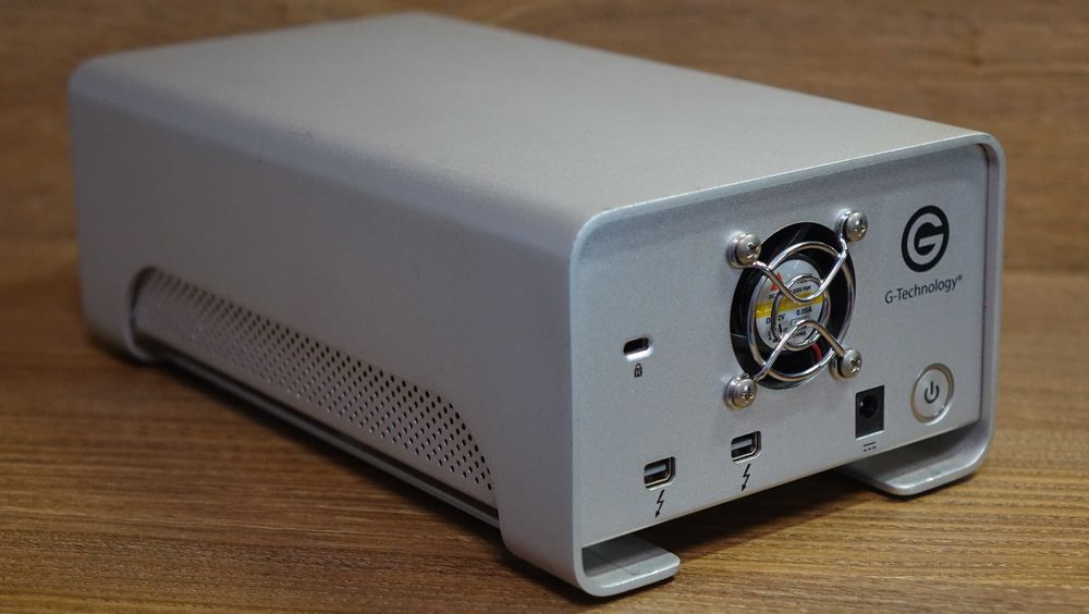 Внешний диск 8TB G-Technology G-Raid THUNDERBOLT Пробег 171 час 21Пуск