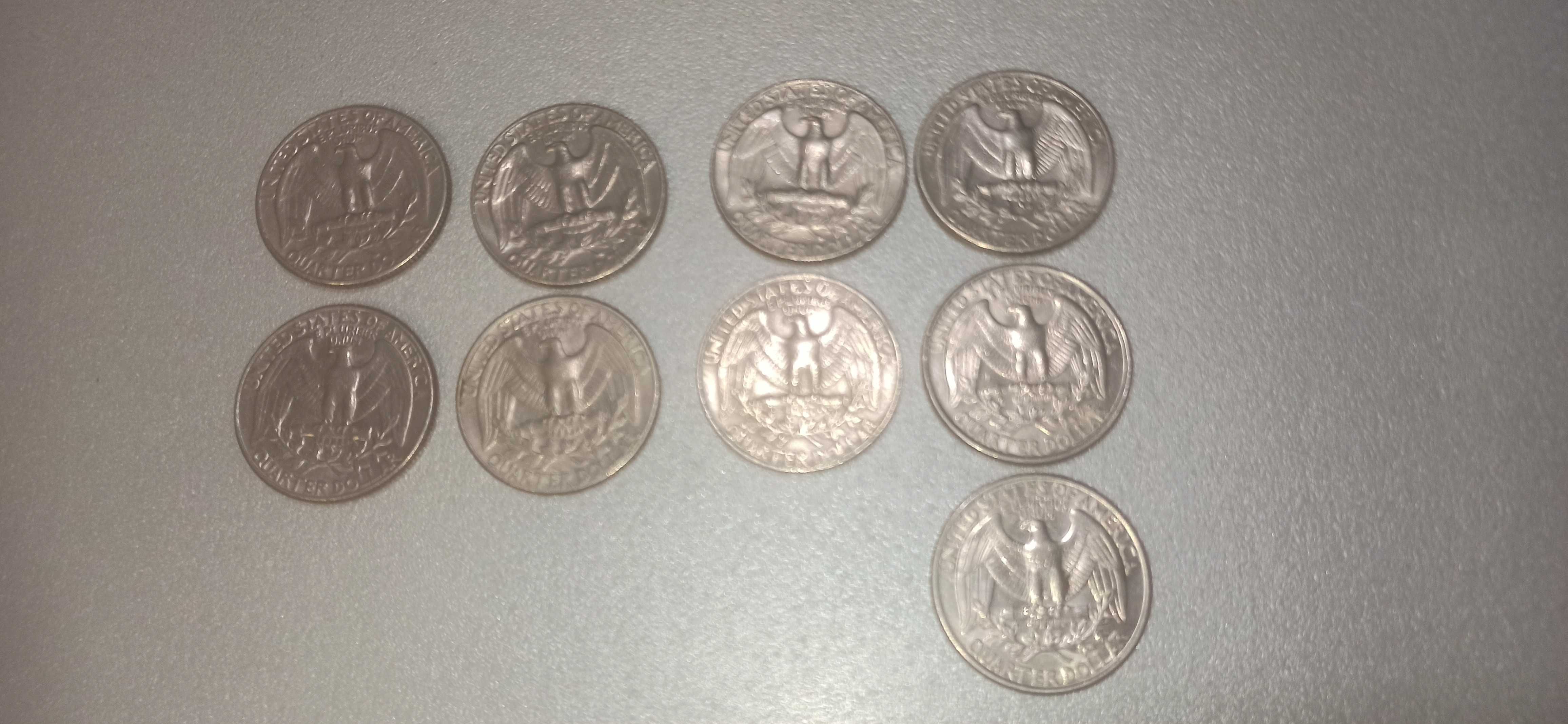 Монеты Quarter Dollar (четвертак)