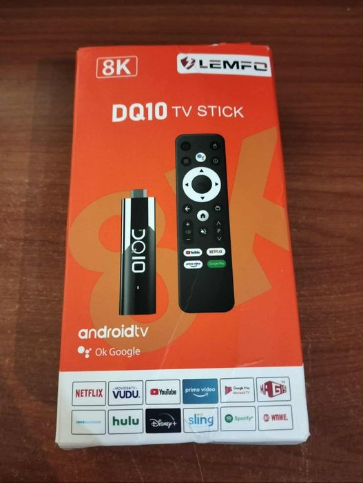 Tv Box 8K(4GB+32GB)-LEMFO DQ10 Tv Stick