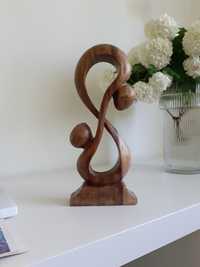 Figura drewniana symbol nieskończoności lub liczby 8 Wooden decoration