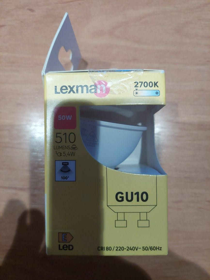 Żarówka LED GU10 5,4 W = 50 W 510 lm