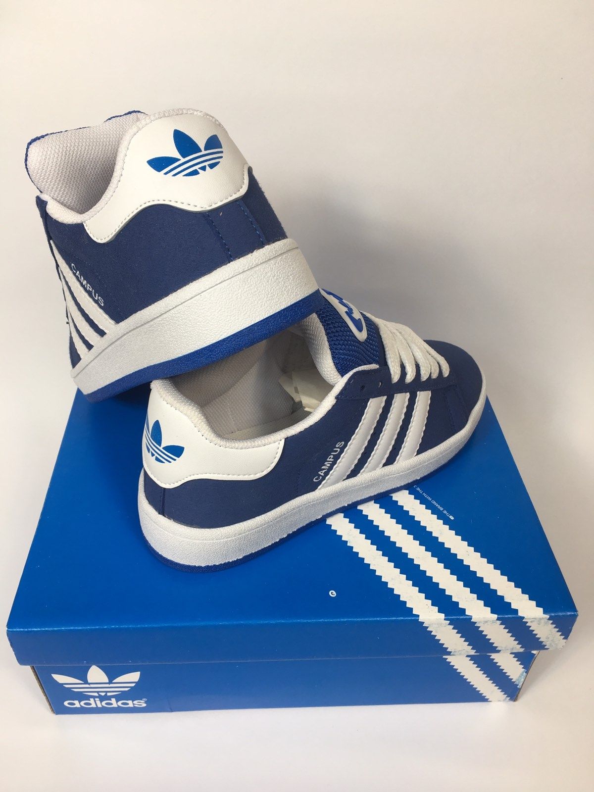 ADIDAS CAMPUS (кампус) кроссовки детские подростковые синие
