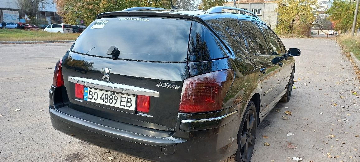 Peugeot 407 SW 1.6л.tdi в родной краске. Возм. Обмен