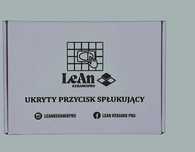 Ukryty przycisk Spłukujący biały do płytekk