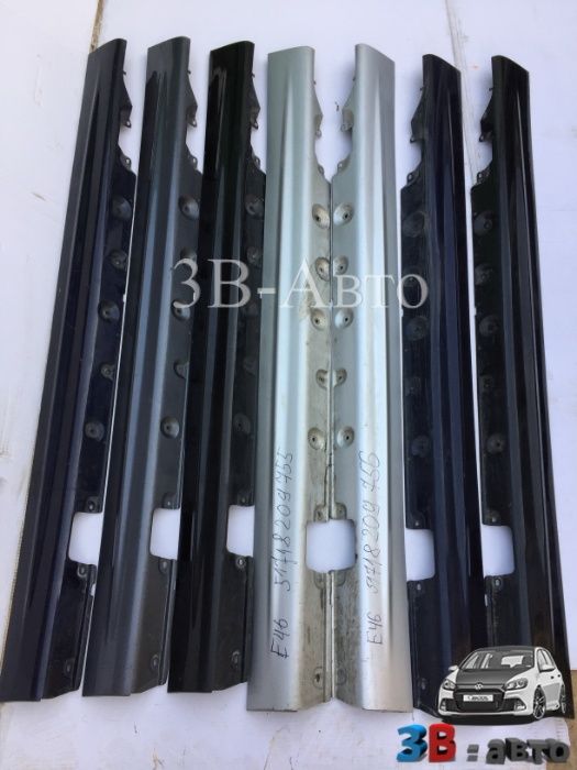 Накладка порога поріг комплект BMW 3 E60 E61 E90 E91 F01 E70 E71 X5 X6