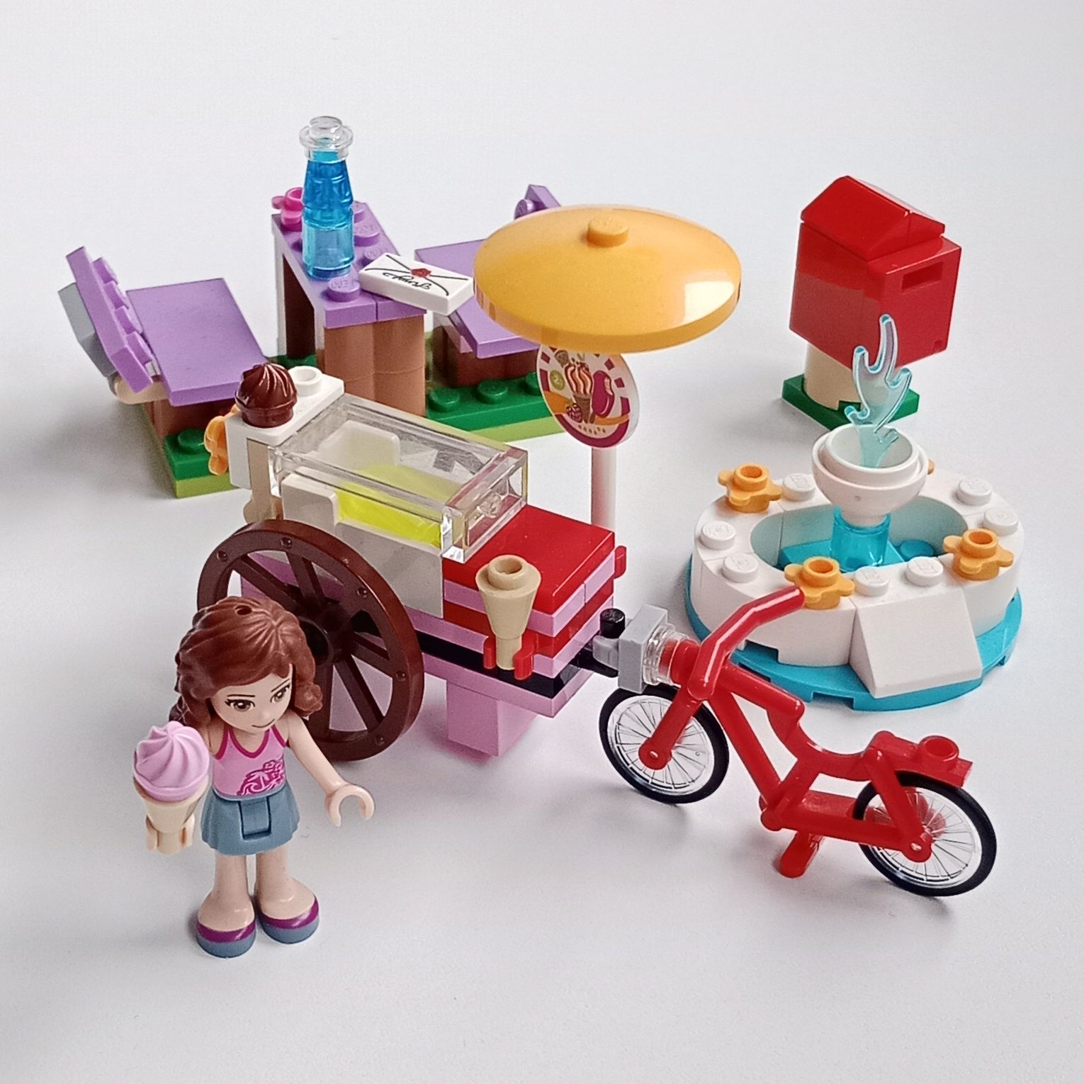 Lego Friends 41030 Stoisko z lodami Olivia's Ice Cream Bike+instrukcja