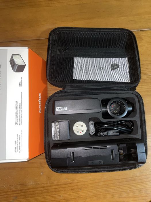 Godox ad200pro, x2t para nikon, softbox 80x80 godox e tripe smallrig