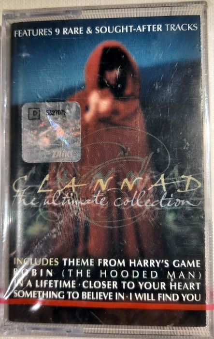 Clannad ‎– The Ultimate Collection, kaseta magnetofonowa, folia
