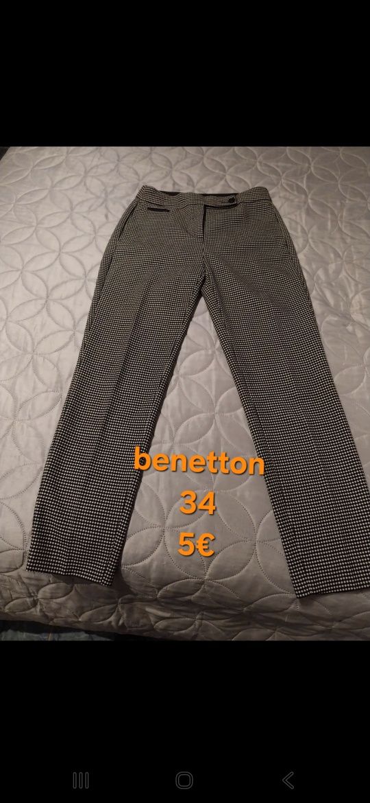 Calças mulher benetton