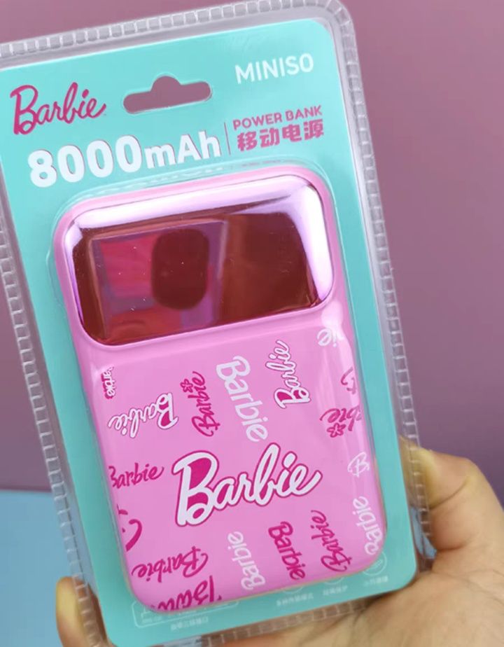 Оригінал жіночий павер банк Barbie