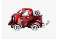 charms Pickup autko autoTruck  czerwona do Pandora srebro 925