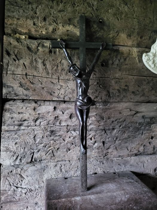 Drewniany krzyż 62 cm