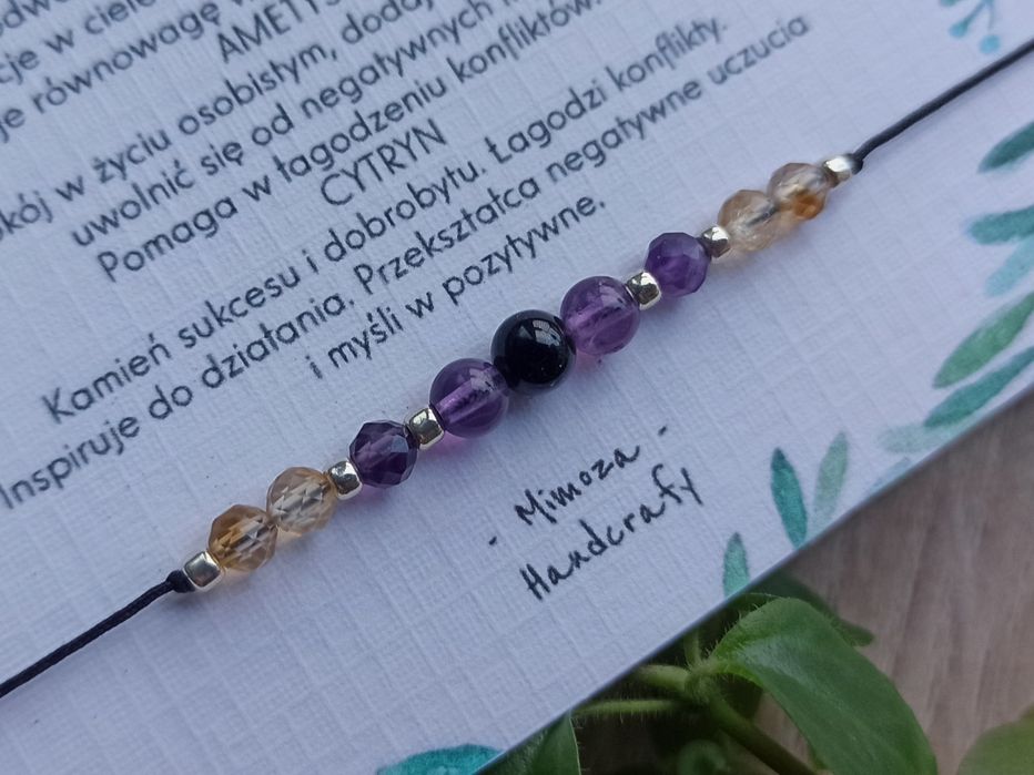 Bransoletka na szczęście, kamienie amulet