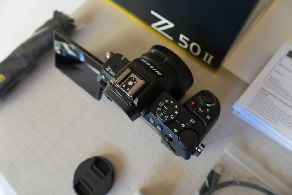 Nikon z50ii objetiva 16-50