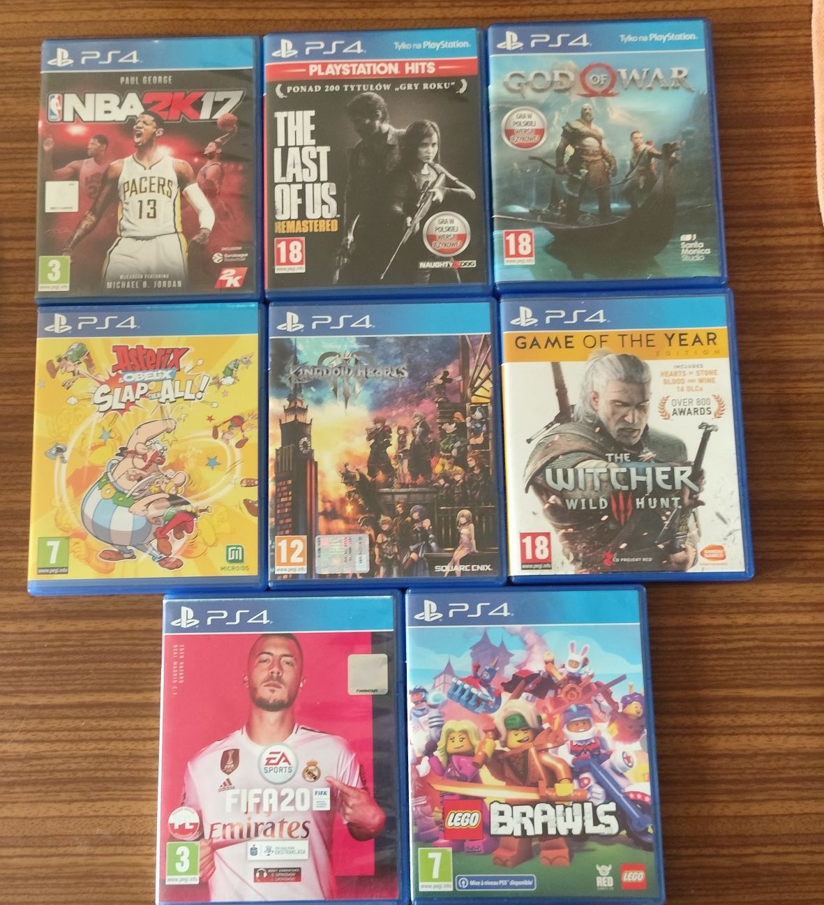 Gry na PlayStation 4 PS4  Ratchet, Uncharted, asterix