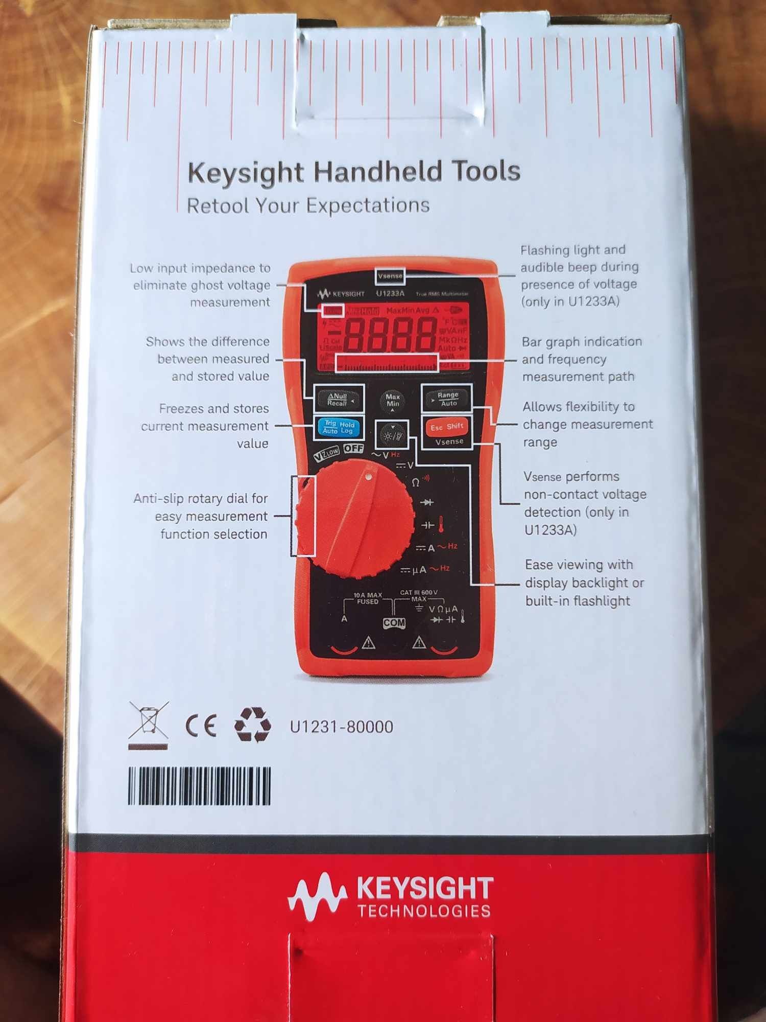 Miernik U1232A keysight nowy